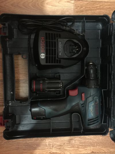 Лот: 17337001. Фото: 1. Шуруповёрт bosch, оригинал. Повторно... Электроинструмент