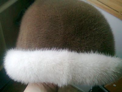 Лот: 3410564. Фото: 1. Шапка из норки. Мягкая. Головные уборы