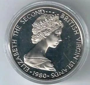 Лот: 19853409. Фото: 1. 50 центов 1980 год .Британские... Америка