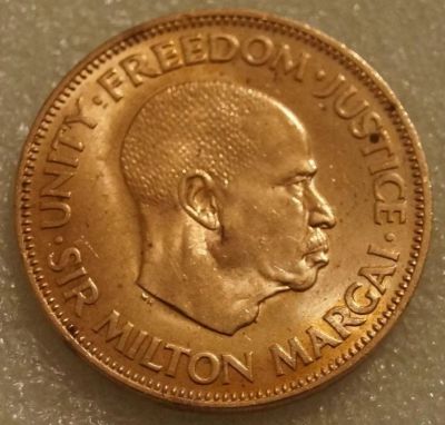 Лот: 11029270. Фото: 1. 1 цент 1964 Сьерра-Леоне 1 cent... Африка