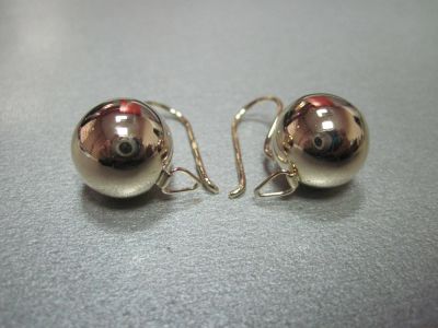 Лот: 6145129. Фото: 1. Серьги новые! Золото 585 проба... Серьги, каффы