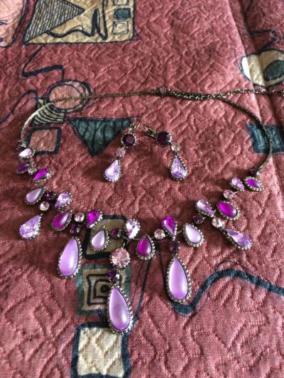 Лот: 5299259. Фото: 1. Комплект: колье и серьги. Комплекты изделий