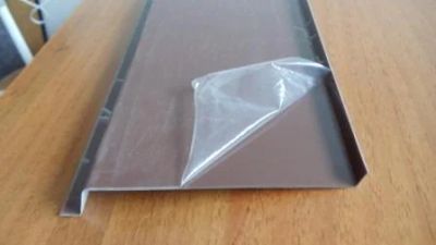 Лот: 4563664. Фото: 1. Отлив оцинкованный белый (шоколад... Фурнитура, комплектующие