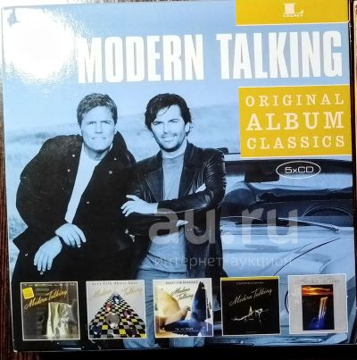 Лот: 21506186. Фото: 1. Modern Talking CD 5 альбомов. Аудиозаписи