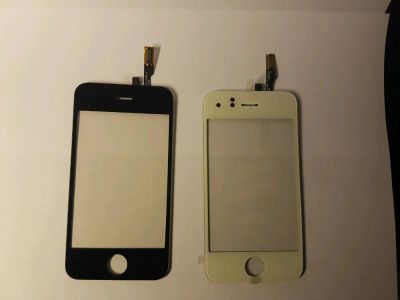 Лот: 10208496. Фото: 1. Сенсор тачскрин iPhone 3g белый... Дисплеи, дисплейные модули, тачскрины