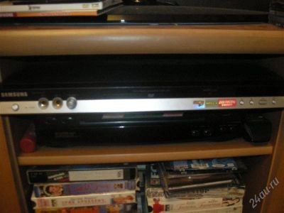 Лот: 1345883. Фото: 1. DVD-проигрыватель SAMSUNG с функцией... DVD, Blu-Ray плееры