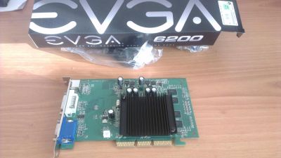 Лот: 4282465. Фото: 1. EVGA GeForce 6200 AGP 512Mb. Видеокарты