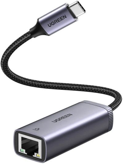 Лот: 22024811. Фото: 1. Адаптер UGREEN USB-C Gigabit Ethernet... USB-флеш карты