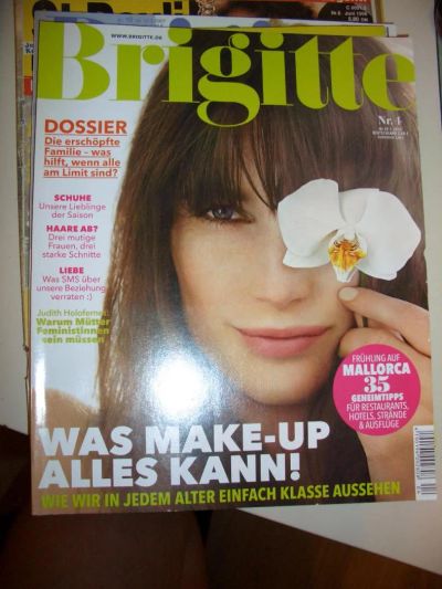 Лот: 4071608. Фото: 1. журнал "Brigitte" на немецком... На иностранном языке