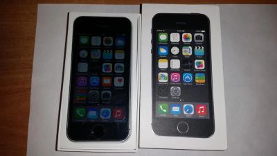 Лот: 4807571. Фото: 1. iphone 5s 16gb space gray a1457... Смартфоны