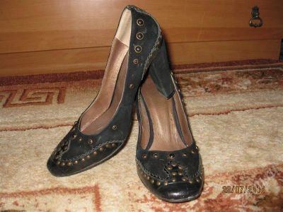 Лот: 439074. Фото: 1. Туфли, черные. Туфли