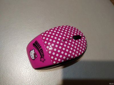 Лот: 13372939. Фото: 1. Беспроводная мышь hello kitty. Клавиатуры и мыши