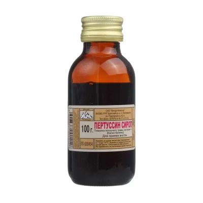 Лот: 25907597. Фото: 1. Пертуссин сироп 100г. Лекарства