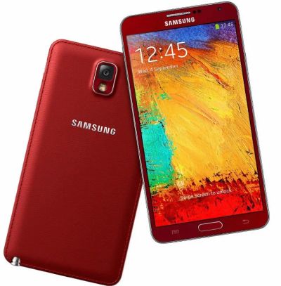 Лот: 11688383. Фото: 1. Samsung Galaxy Note 3 Красный. Смартфоны