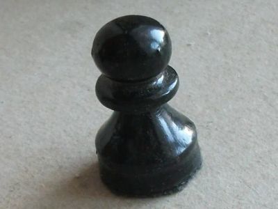 Лот: 20220291. Фото: 1. Фигура шахматная Пешка черная... Игрушки