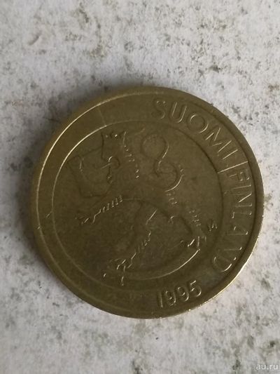 Лот: 16495504. Фото: 1. Финляндия 1 марка, 1995. Европа
