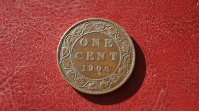 Лот: 19469291. Фото: 1. Канада 1 цент 1906 г. Америка