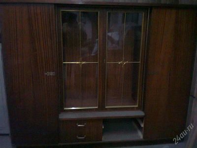 Лот: 2437449. Фото: 1. Сервант ГДР 1962 год., ящики и... Мебель