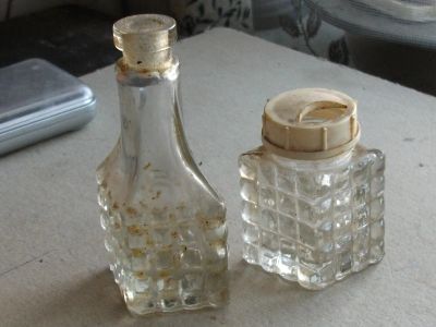 Лот: 19975453. Фото: 1. Ёмкости стекло набор бутылочка... Предметы сервировки