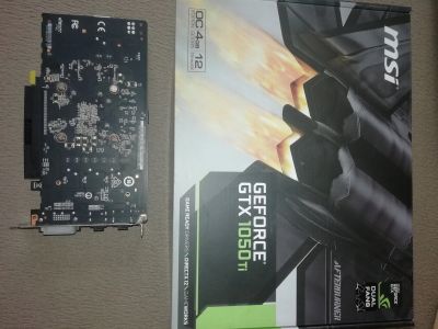 Лот: 14718247. Фото: 1. Видеокарта GTX 1050 Ti. Видеокарты