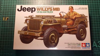 Лот: 20535496. Фото: 1. Сборная модель Willys MB 1/35... Военная техника