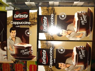 Лот: 14797820. Фото: 1. Капучино шоколадный (в блоке 10шт... Чай, кофе, какао