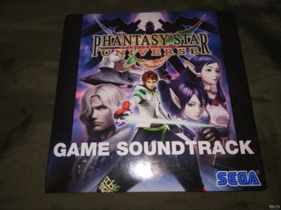 Лот: 16849386. Фото: 1. Phantasy Star Universe Game Soundtrack... Аудиозаписи