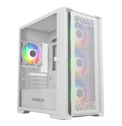 Лот: 24946571. Фото: 1. Корпус mATX Б_БП Powercase ByteFlow... Корпуса, блоки питания