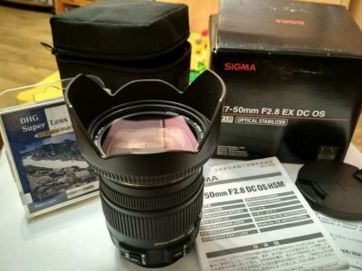 Лот: 10989671. Фото: 1. Объектив sigma 17-50mm F/2.8 EX... Объективы