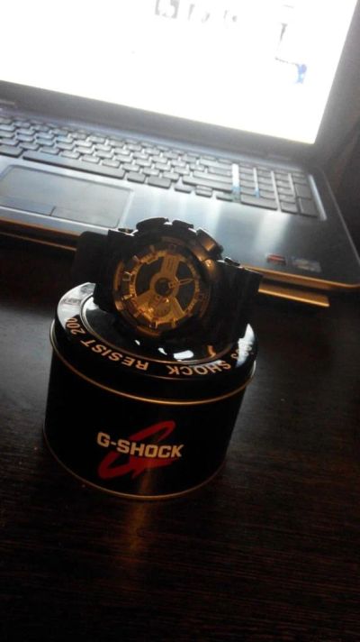 Лот: 6733275. Фото: 1. G-Shock GA-110GB-1A. Оригинальные наручные часы