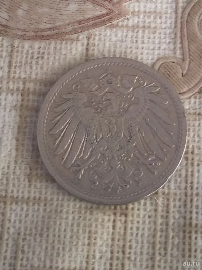 Лот: 16687881. Фото: 1. Германия 10 пфеннигов, 1909 Отметка... Германия и Австрия