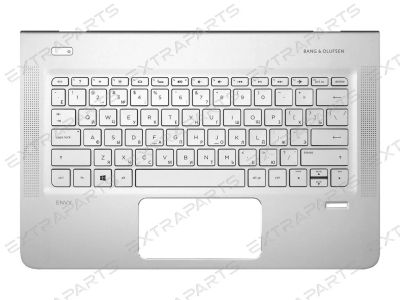 Лот: 15962710. Фото: 1. Клавиатура HP Envy 13-d (RU) серебряная... Клавиатуры для ноутбуков