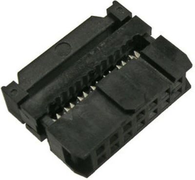 Лот: 19187885. Фото: 1. Разъем штыревой P2.54мм IDC 2... Разъёмы