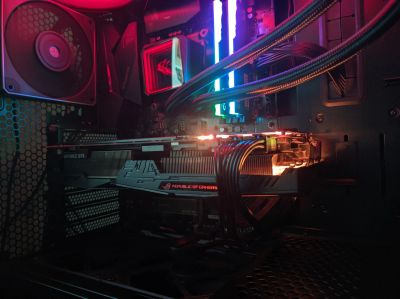 Лот: 25888775. Фото: 1. Asus GTX 1080 Ti Strix OC 11Gb. Видеокарты