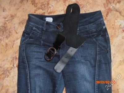 Лот: 2587639. Фото: 1. модные джинсики.30р-р.с рубля... Джинсы