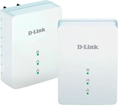 Лот: 4733555. Фото: 1. Адаптер Powerline D-Link DHP-209AV... Маршрутизаторы (роутеры)