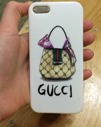 Лот: 4971264. Фото: 1. Чехол "Гуччи" на 5/5s. Чехлы, бамперы