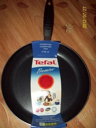 Лот: 1971922. Фото: 1. сковорода Tefal Premier новая... Сковороды и сотейники