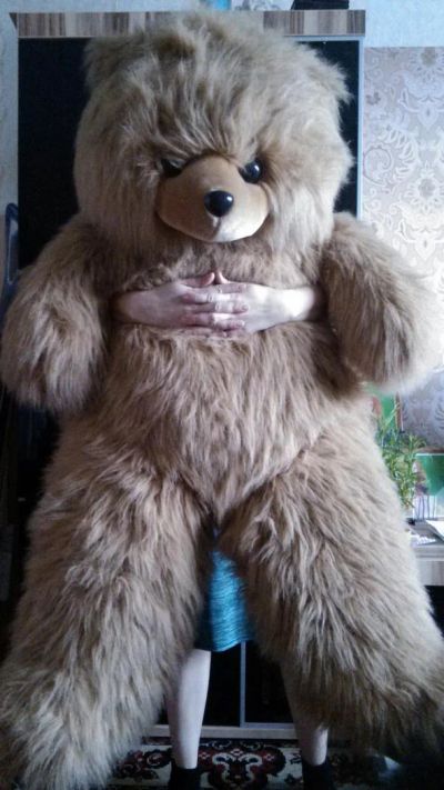 Лот: 5001485. Фото: 1. Огромный медведь. Мягкие