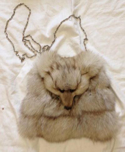 Лот: 6266056. Фото: 1. Сумочка меховая. Песец. Сумки