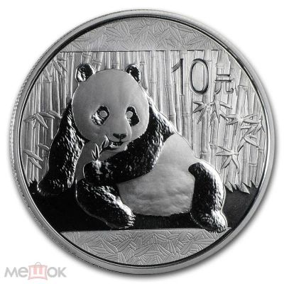 Лот: 21115933. Фото: 1. Китай 10 юаней 2015 года. Панда... Азия