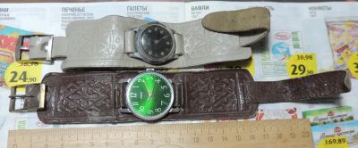 Лот: 20510987. Фото: 1. Часы наручные "Победа" и "Москва... Оригинальные наручные часы