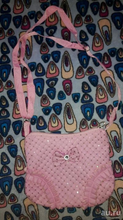 Лот: 10125638. Фото: 1. Детская розовая сумочка. Аксессуары