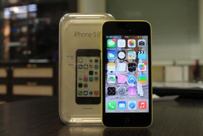 Лот: 4398650. Фото: 1. Apple iPhone 5C 16Gb Yellow №12866. Смартфоны