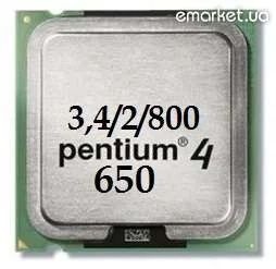 Лот: 3095988. Фото: 1. Pentium 4 650 (3400 Гц) lga775. Процессоры