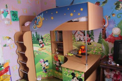 Лот: 3275729. Фото: 1. Детская (кровать, шкаф, стол... Другое (детская мебель)