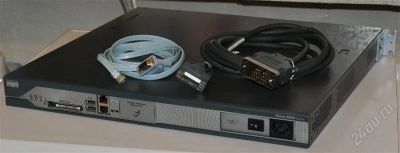 Лот: 1546364. Фото: 1. Маршрутизатор Cisco 2811 c модулем... Маршрутизаторы (роутеры)