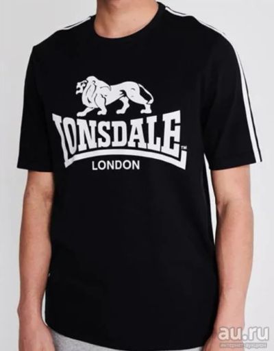 Лот: 15769286. Фото: 1. Mужская футболка от Lonsdale London... Футболки