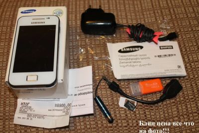 Лот: 4026057. Фото: 1. Samsung Galaxy Ace GT-S5830i -... Смартфоны