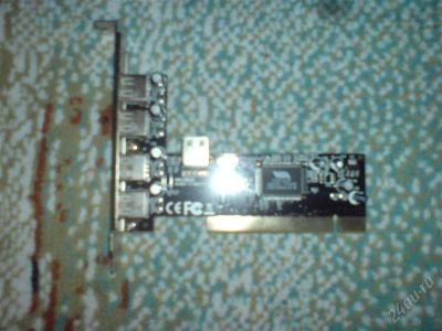 Лот: 974799. Фото: 1. плата USB 2,0. Платы расширения, контроллеры, доп. порты